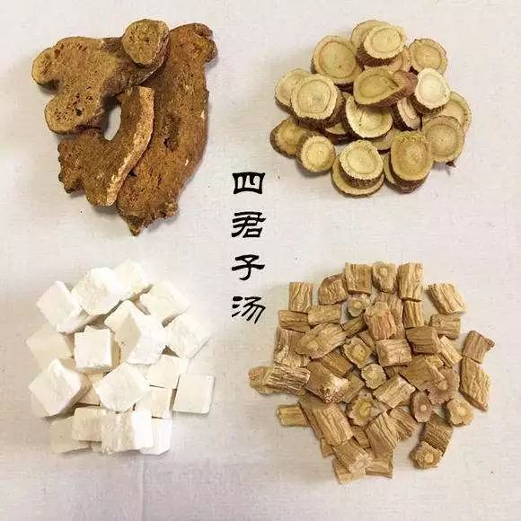 张家口月子中心四君子汤食材